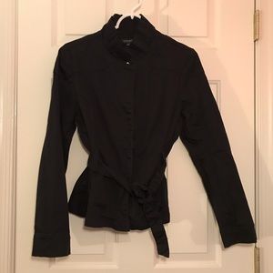 🔴5/$25 Black Utility Jacket, small